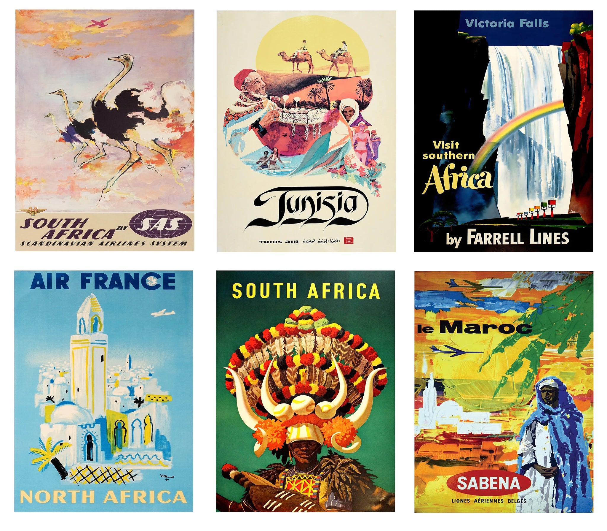 Africa Travel Posters