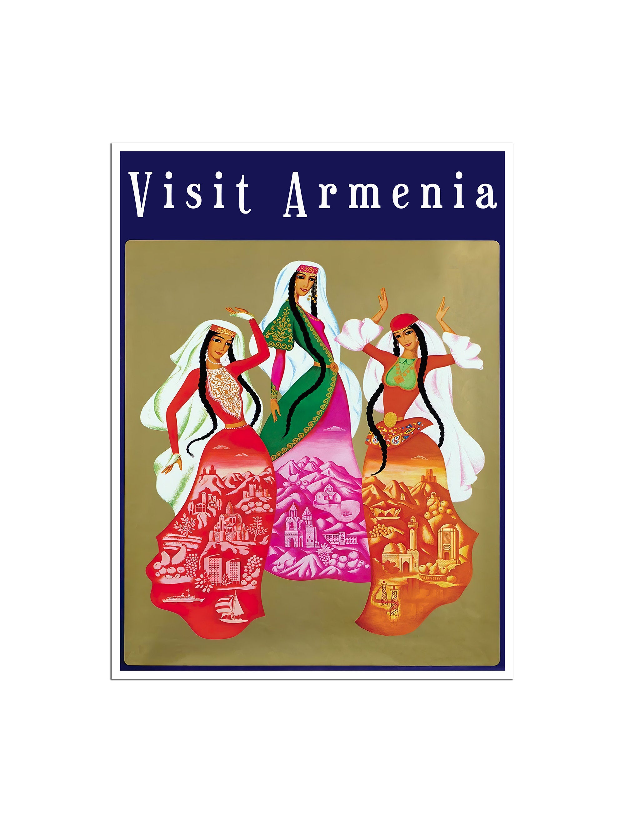 Armenia Travel Poster