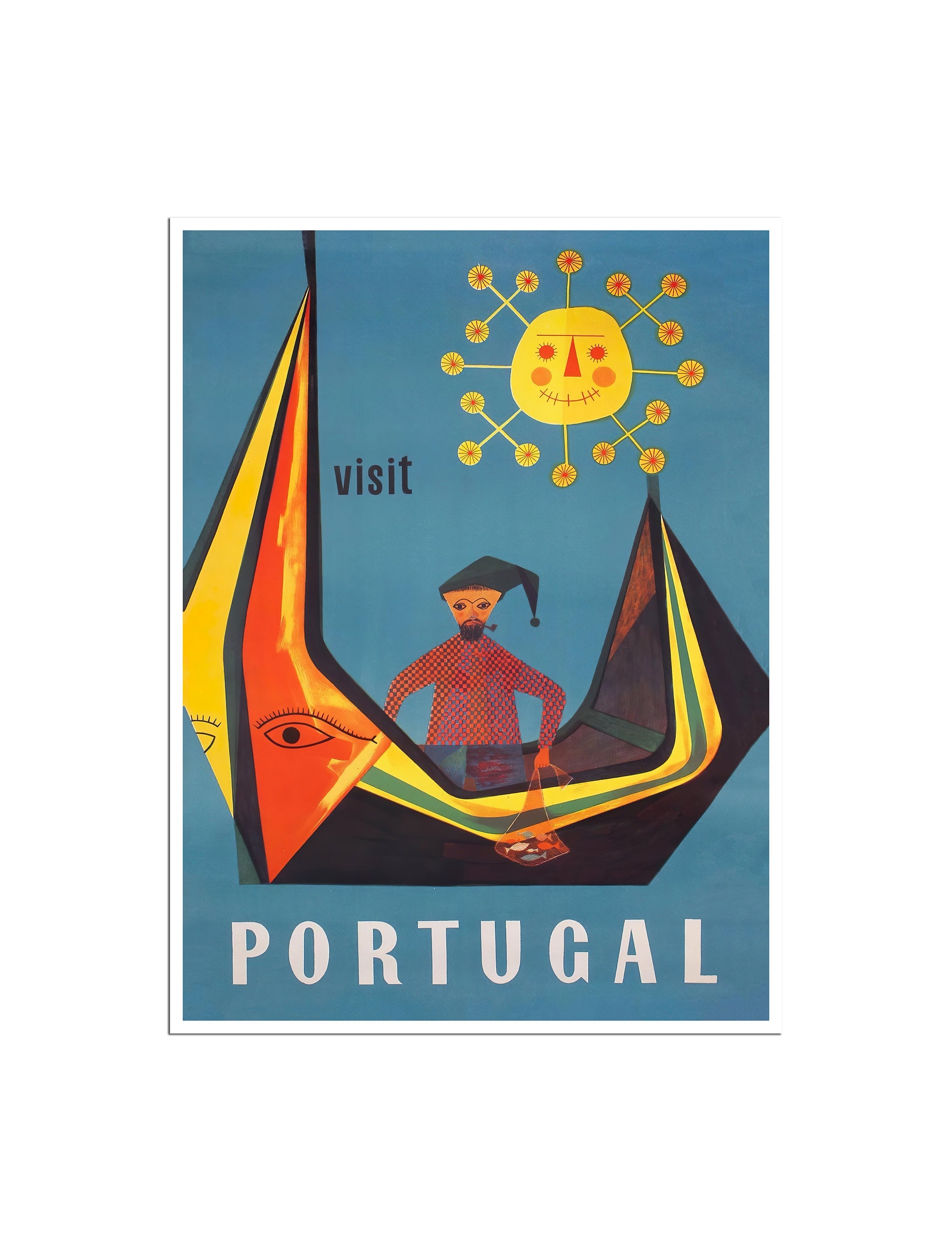 Portugal Art Vintage Travel Poster Portuguese Poster Print (XR4739)