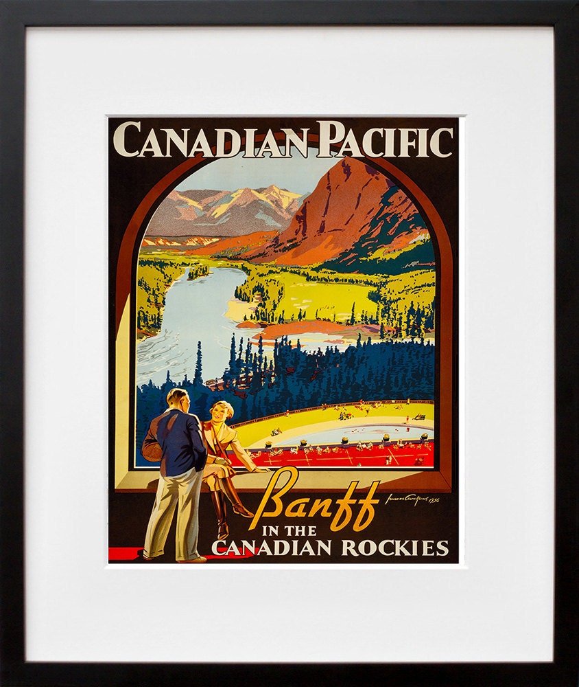 Banff Travel Poster