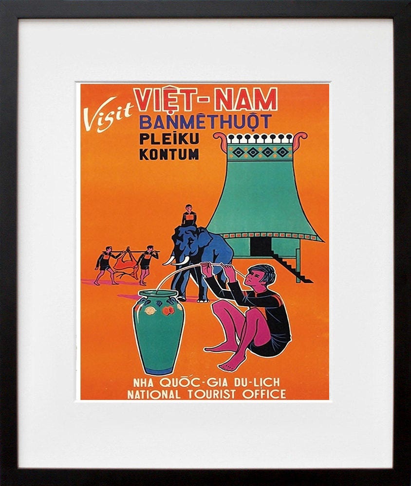Vietnam Travel Poster Gift Art Sign Wall Decor Print (XR1448)