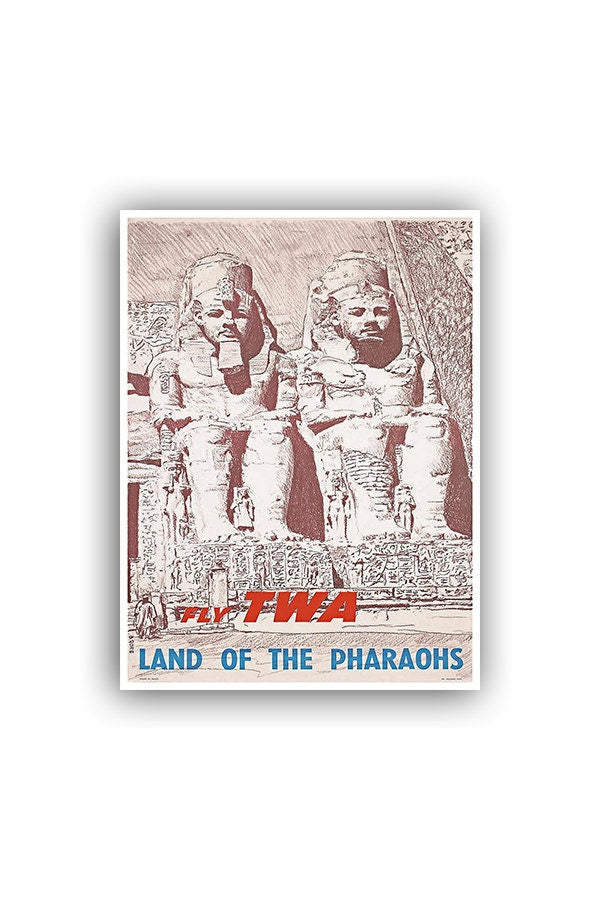 Egypt Art Travel Poster Egyptian Print Home Decor (XR716)