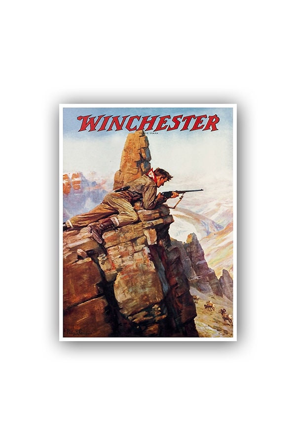 Hunting Poster Art Man Cave Vintage Decor Retro Print (H471)