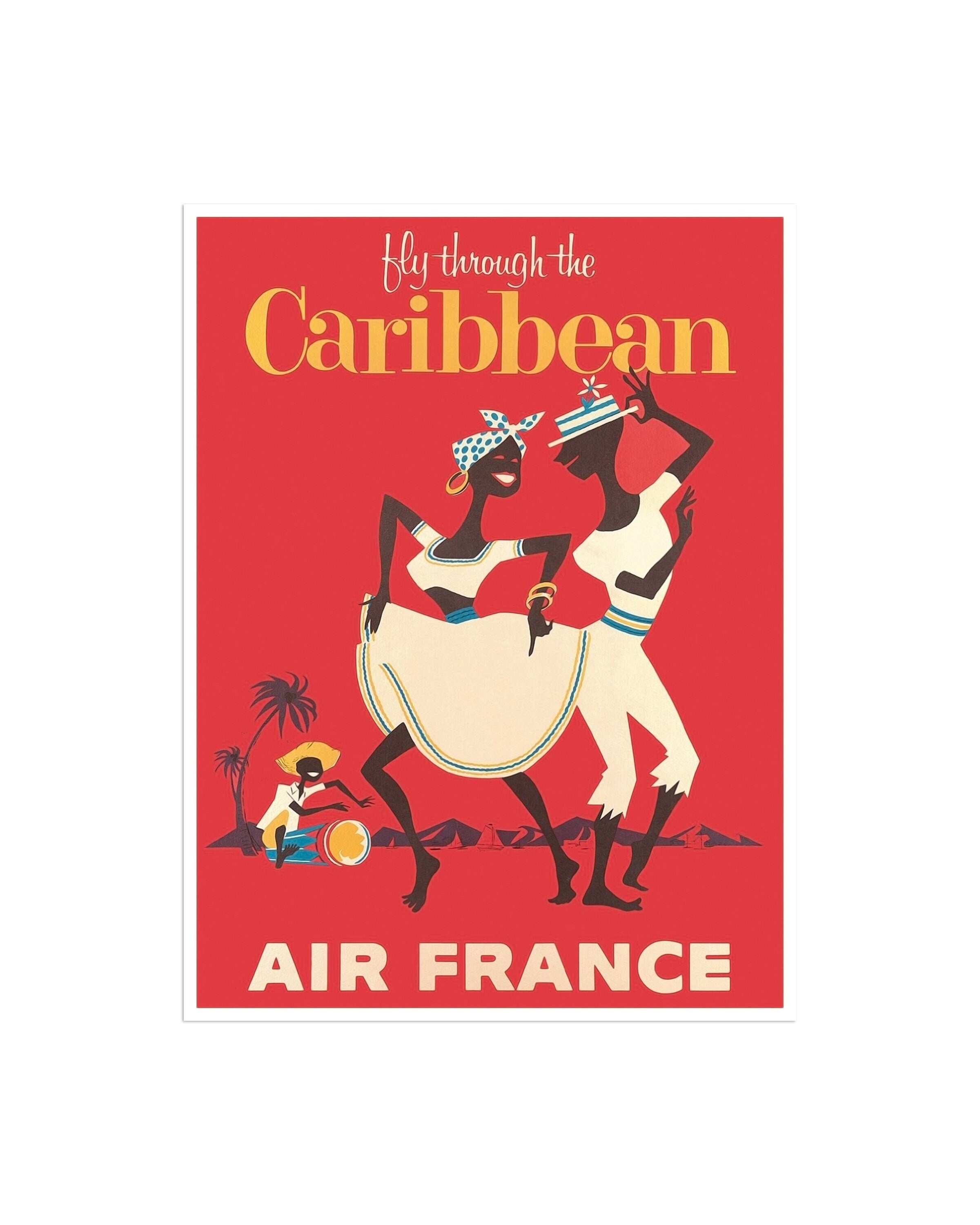 Caribbean Art Print Travel Poster Home Decor (XR2083)