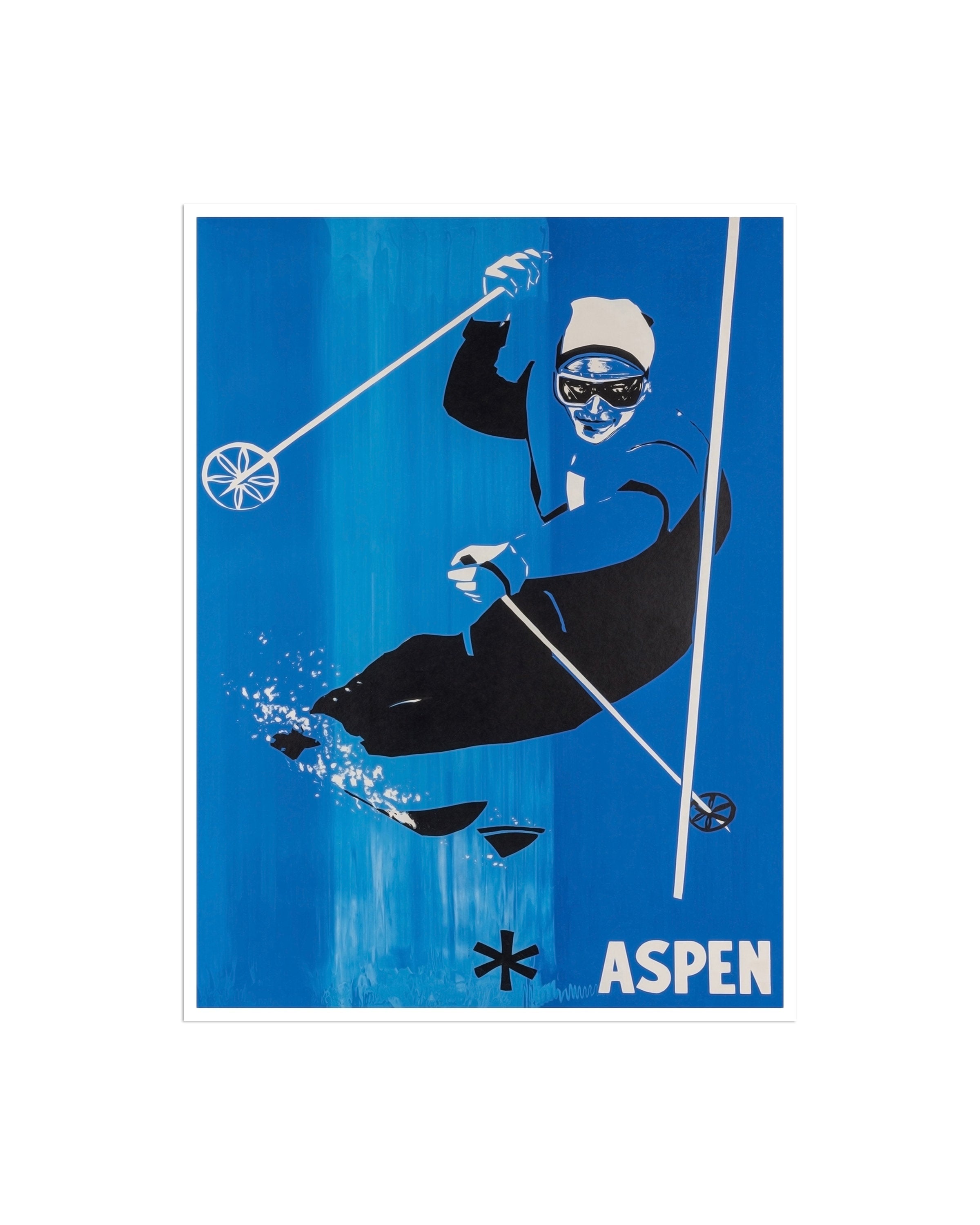Aspen Colorado Art Ski Decor Travel Skiing Poster Sports Retro Vintage Print (H702)