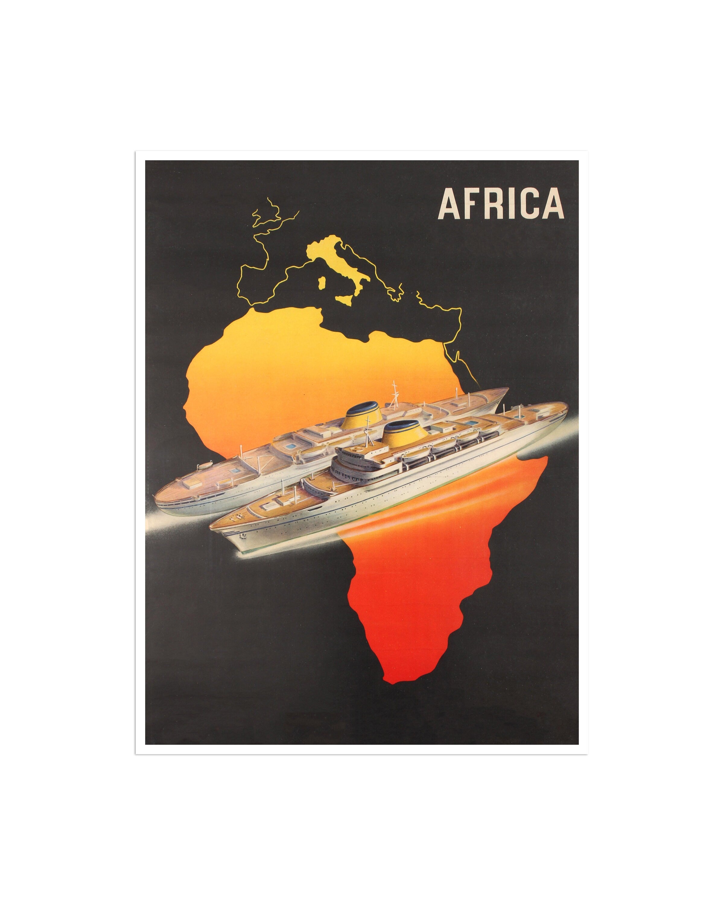 Africa Travel Poster