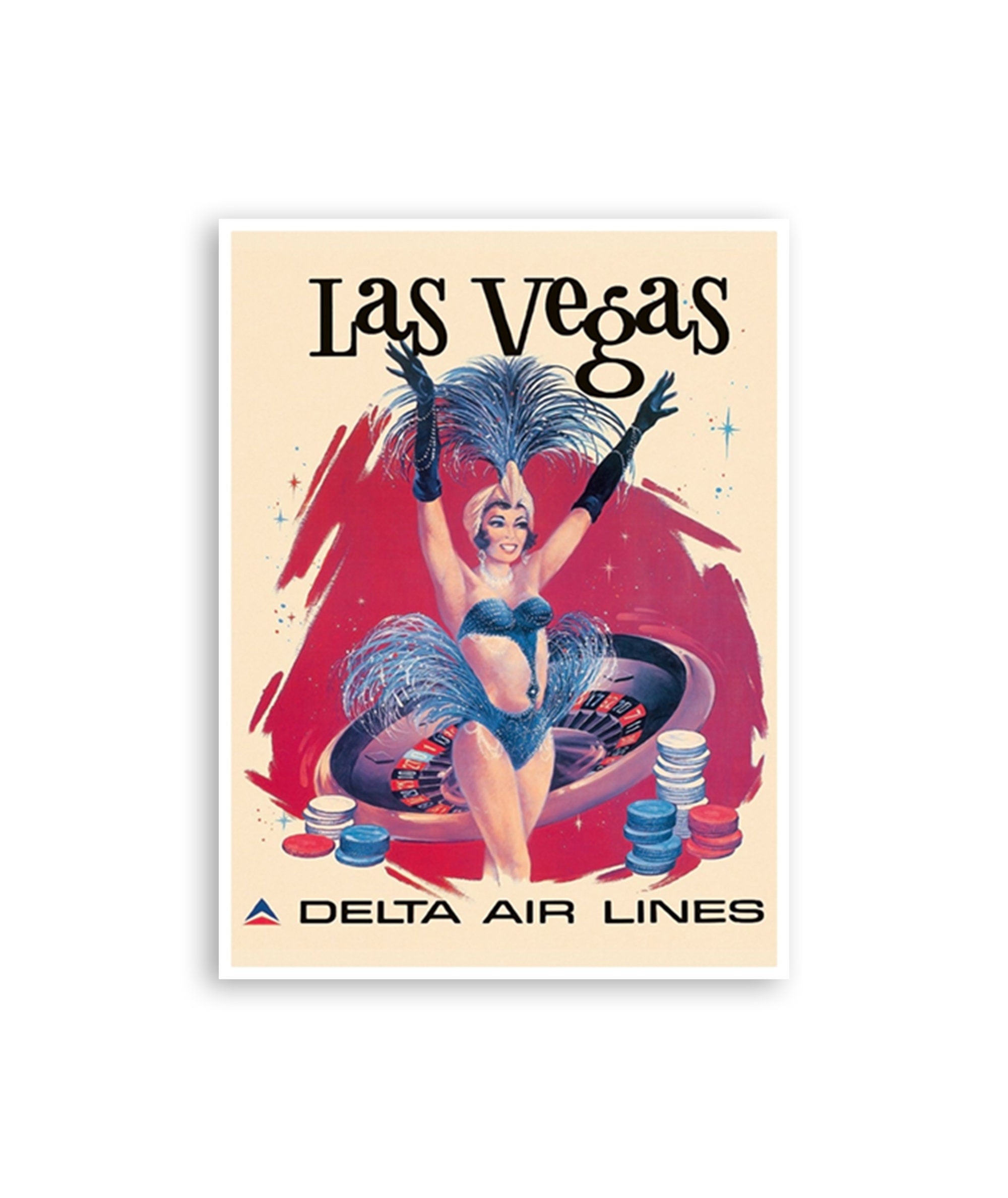 Las Vegas Art Print Travel Poster Nevada Vintage Home Decor (XR2766)