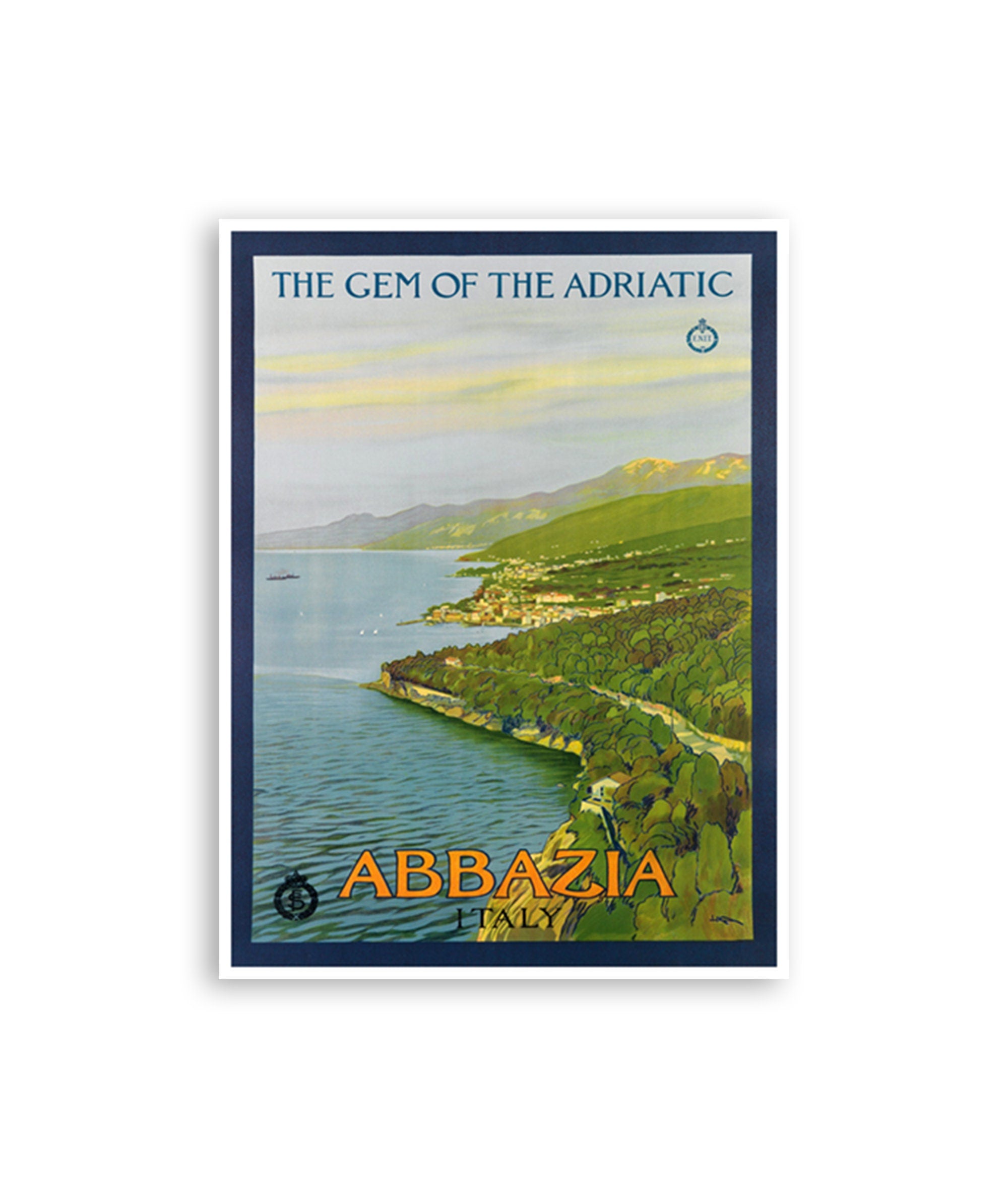 Croatia Poster Art Opatija Travel Print (XR2759)