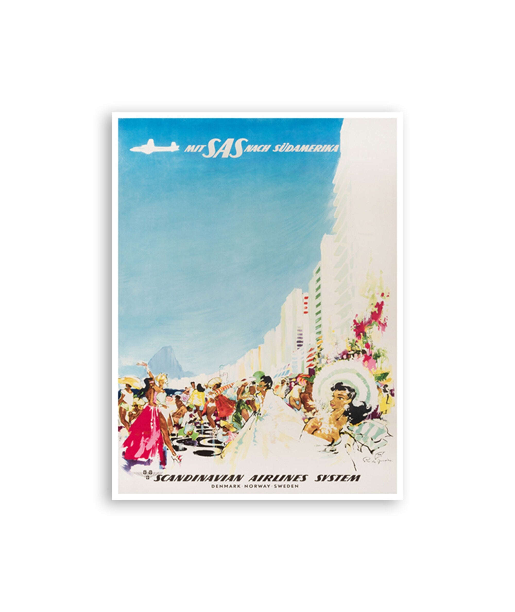 South America Art Travel Poster Print Home Decor (XR2902)
