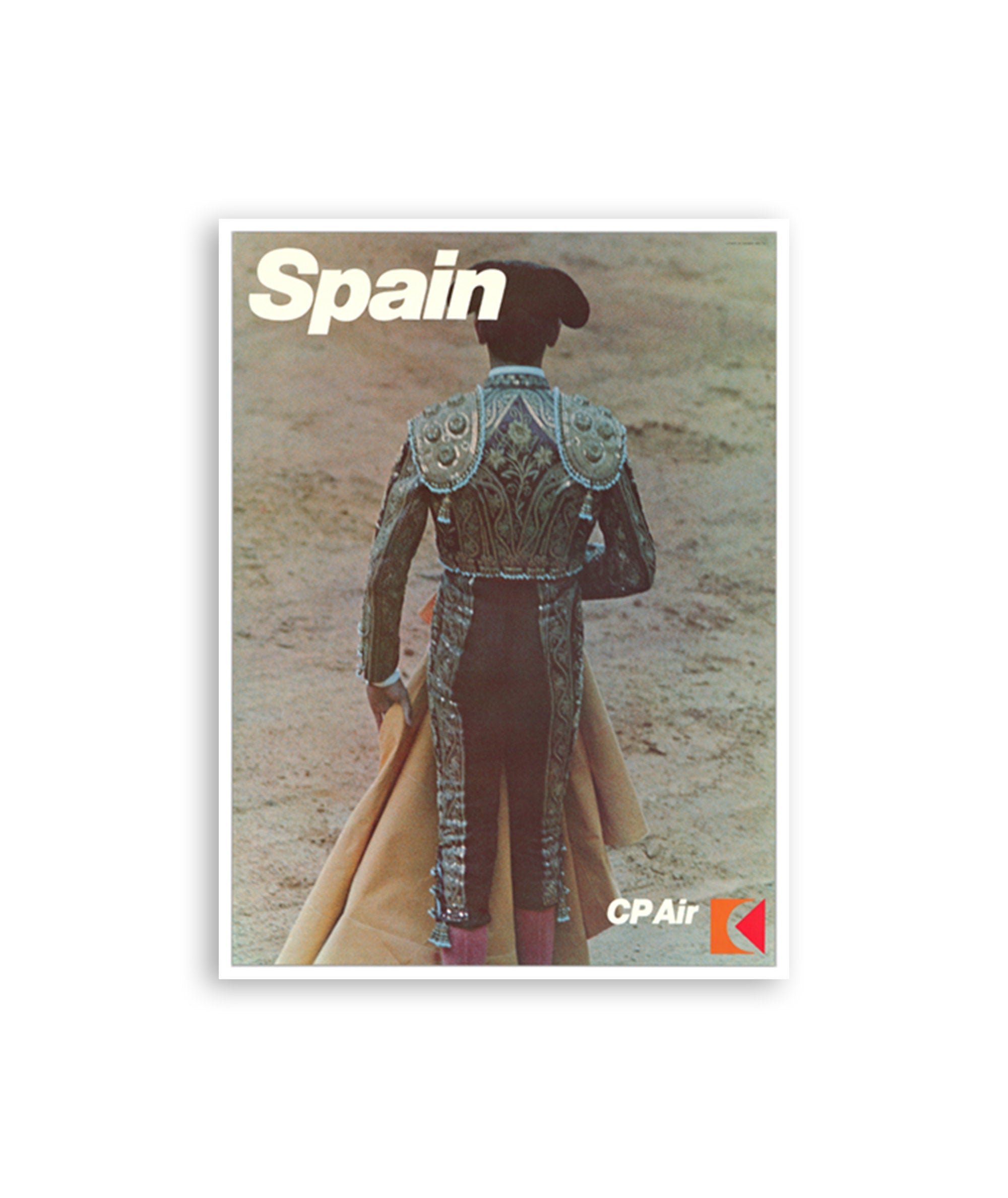 Spain Poster Bullfighter Art Print Sports Spanish Decor (H840)