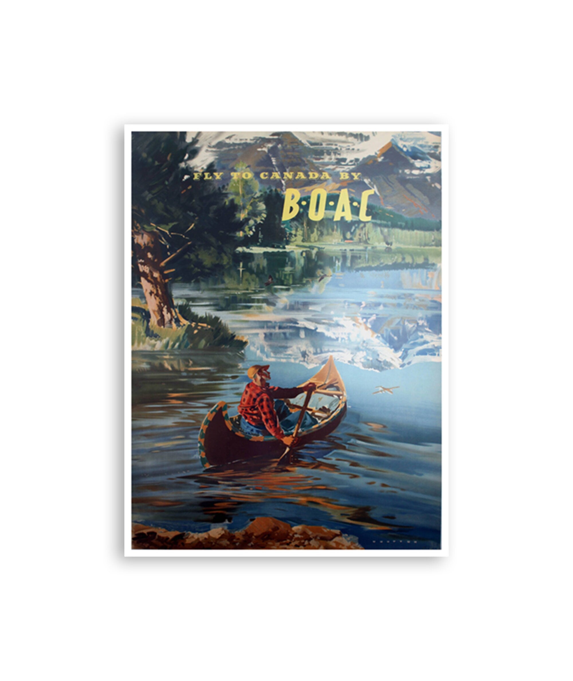 Canada Vintage Travel Art Retro Poster Sports Print Decor (H844)