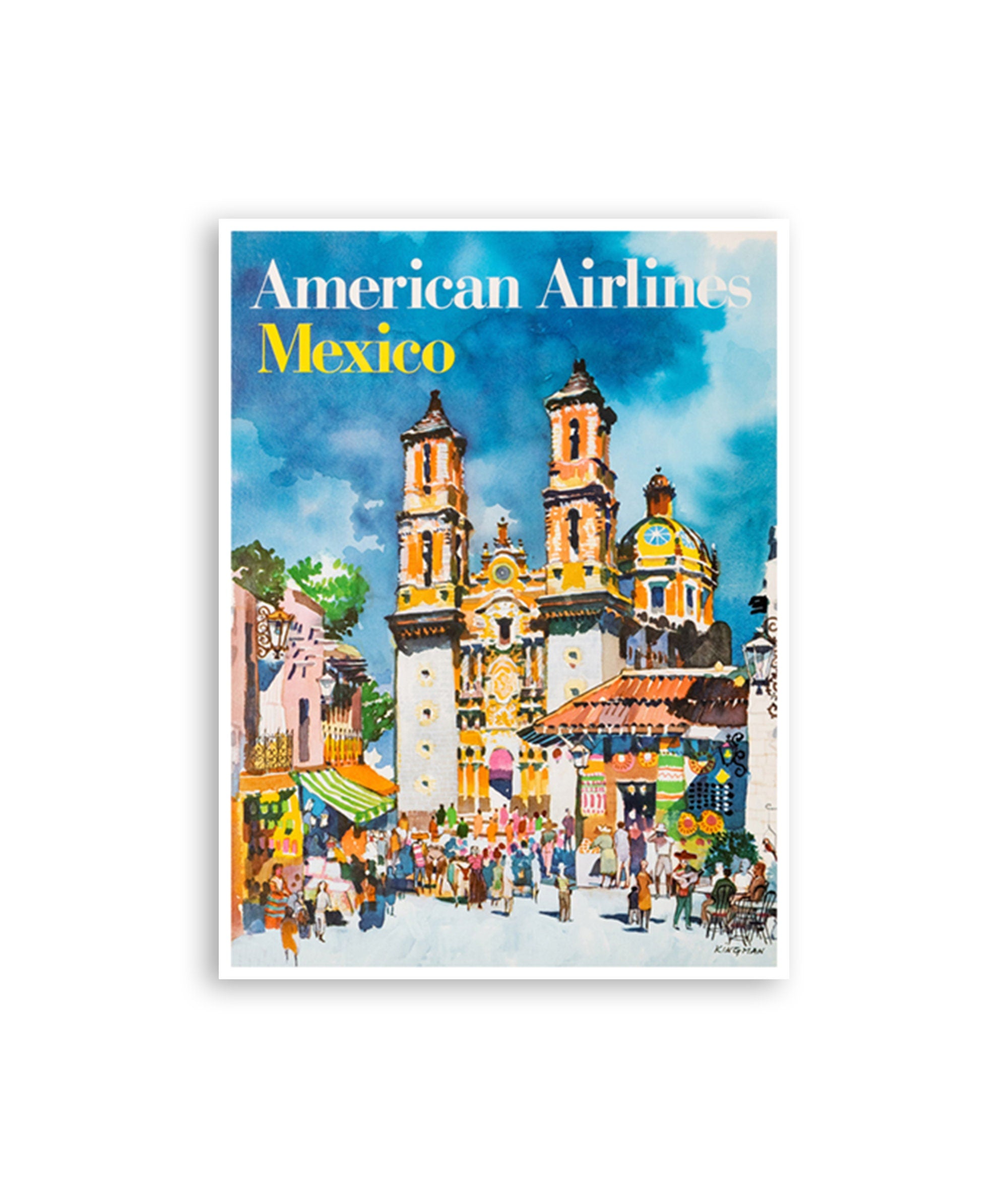 Mexico Travel Art Print Poster Mexican Vintage Home Decor (XR3432)