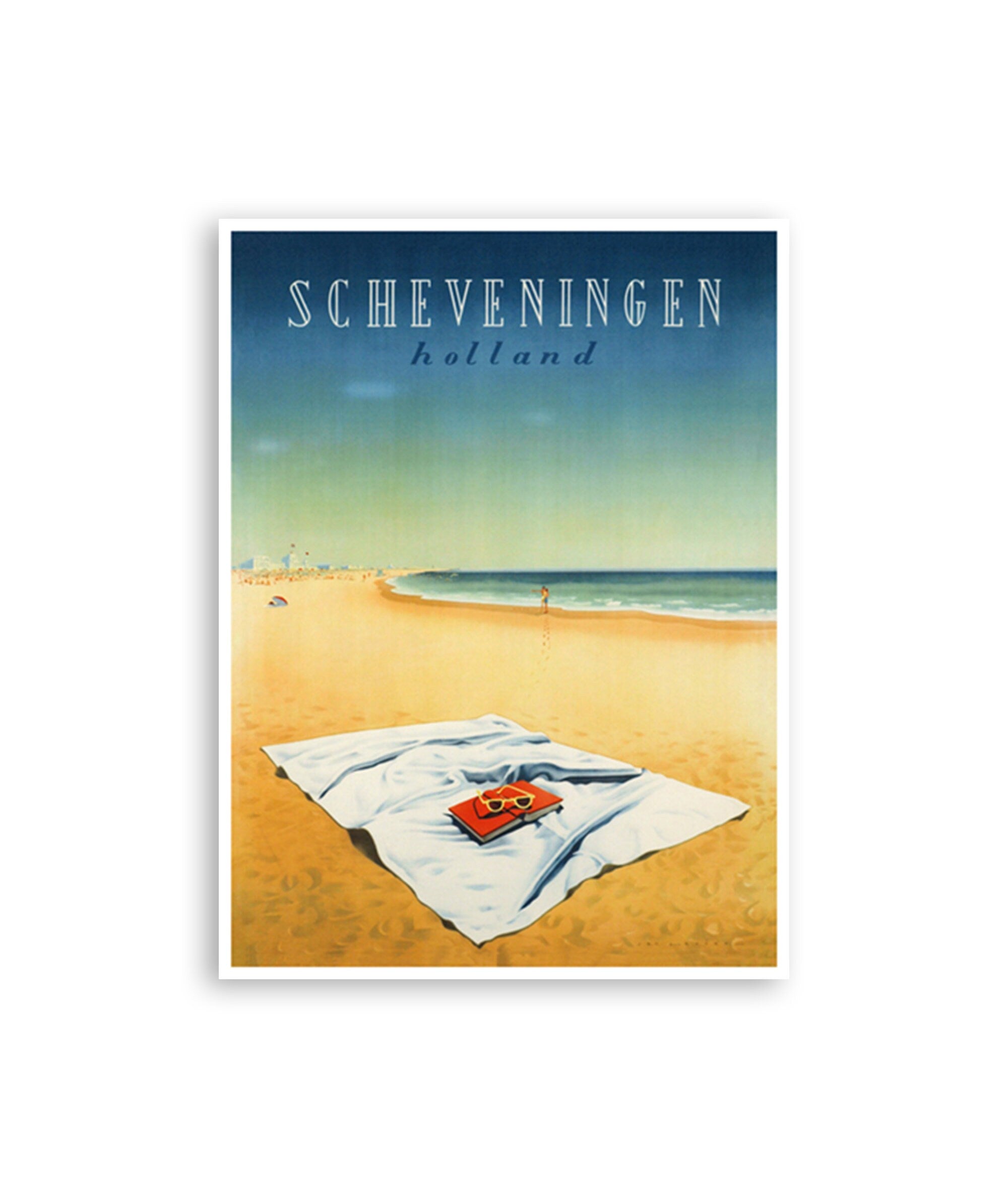 Scheveningen Art Print The Hague Travel Poster Home Decor (XR2799)