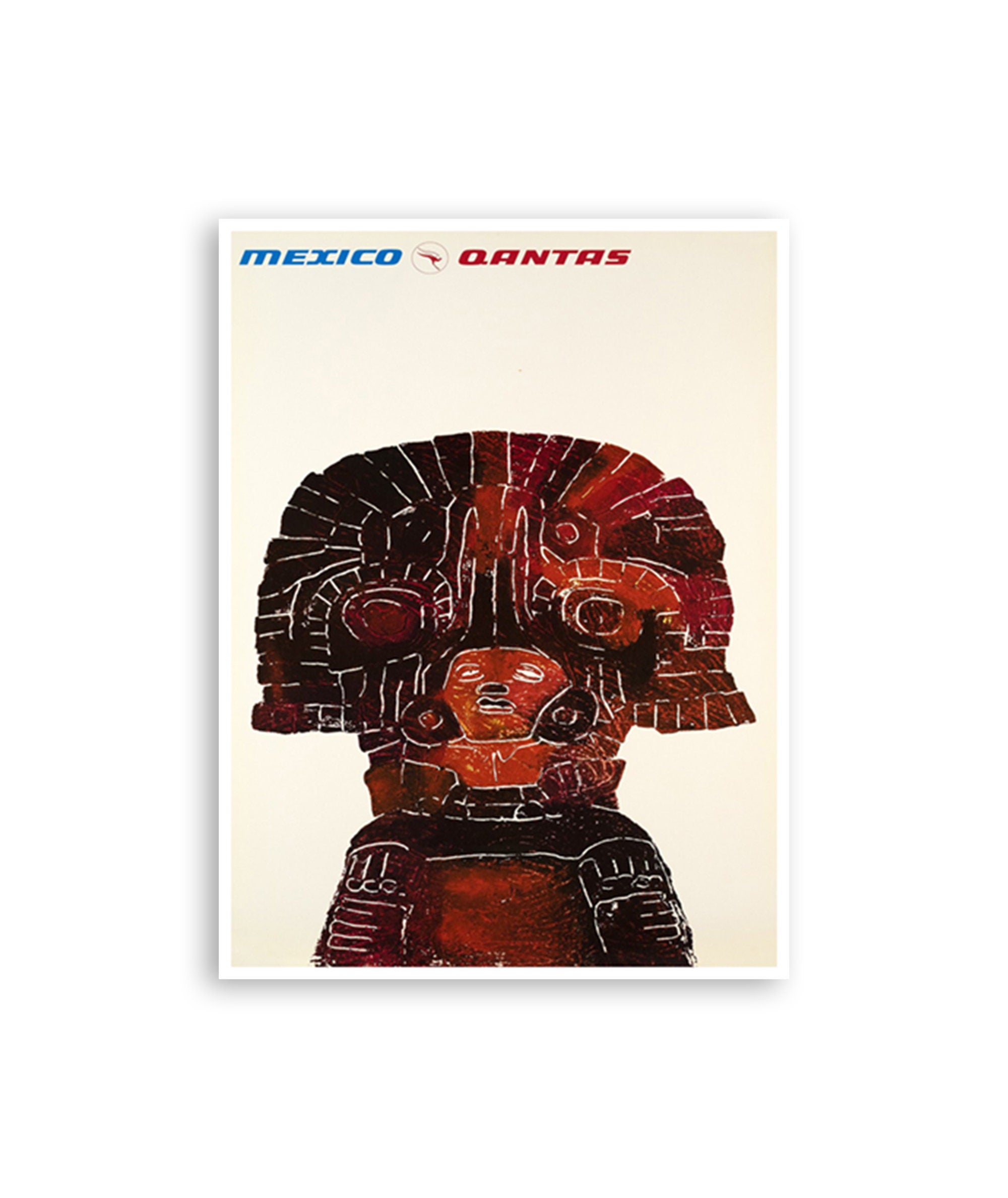 Mexico Wall Art Sign Mexican Travel Poster Print (XR3871)