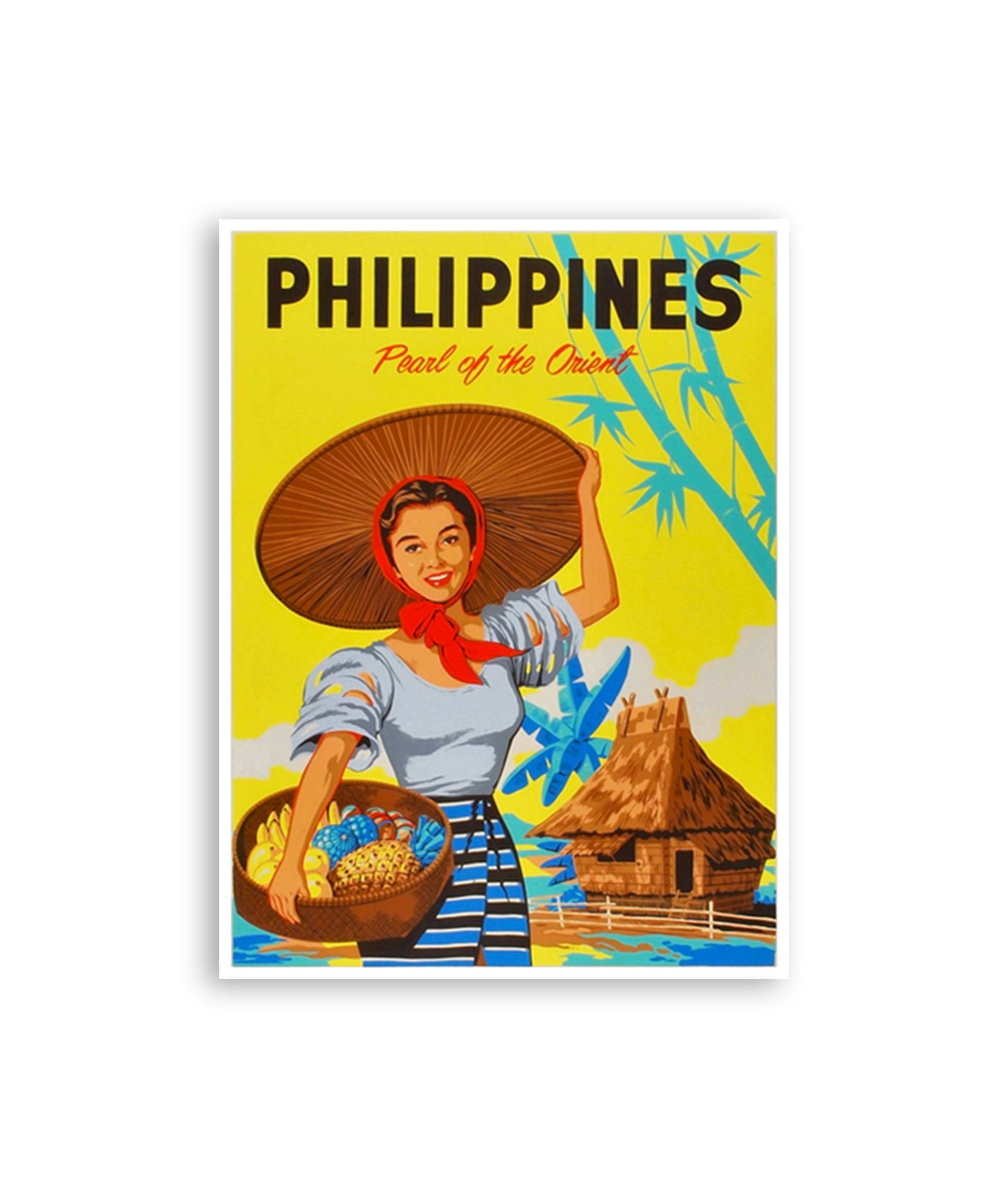 Philippines Wall Art Travel Poster Print Home Decor (XR3873)