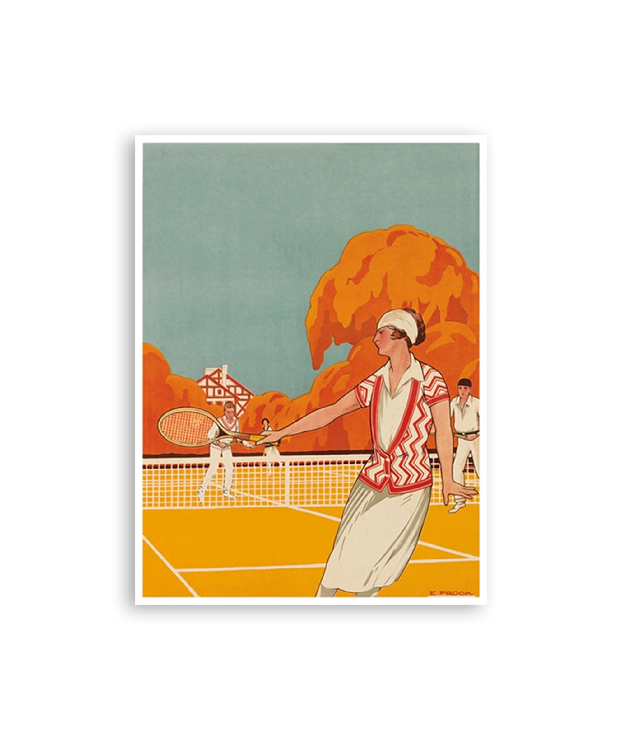 Tennis Sports Poster Art Print Home Decor (H859)