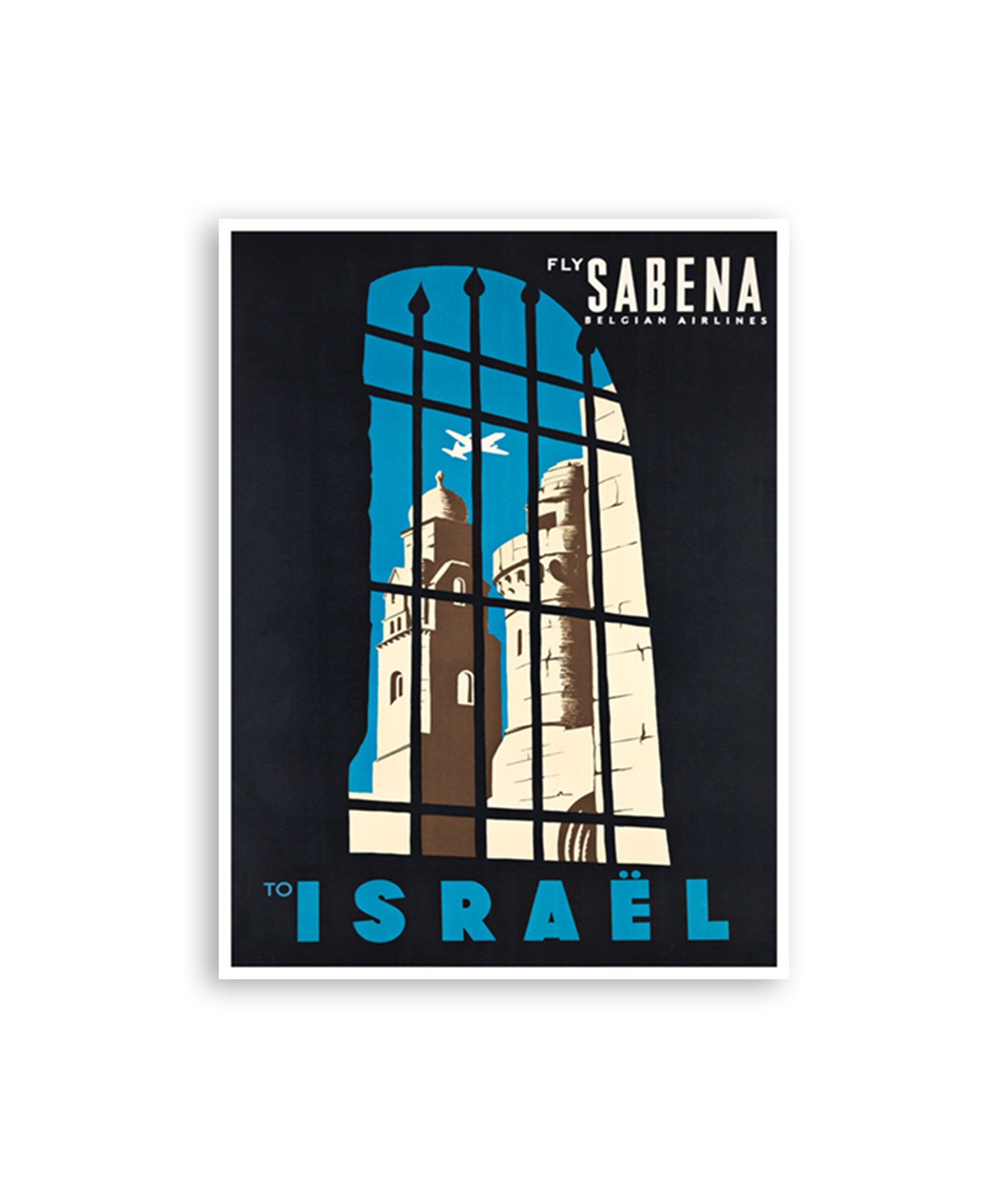 Israel Travel Poster Art Print Vintage Home Decor (XR3909)