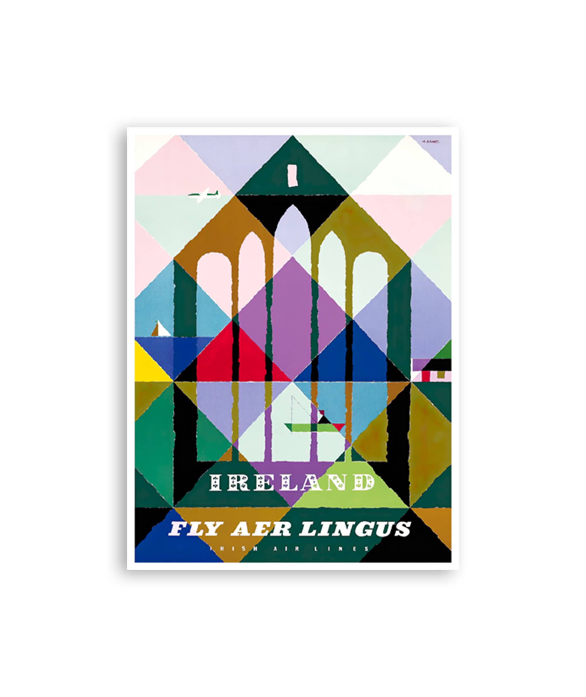 Ireland Travel Art Poster Irish Decor Wall Art Print (XR3991)