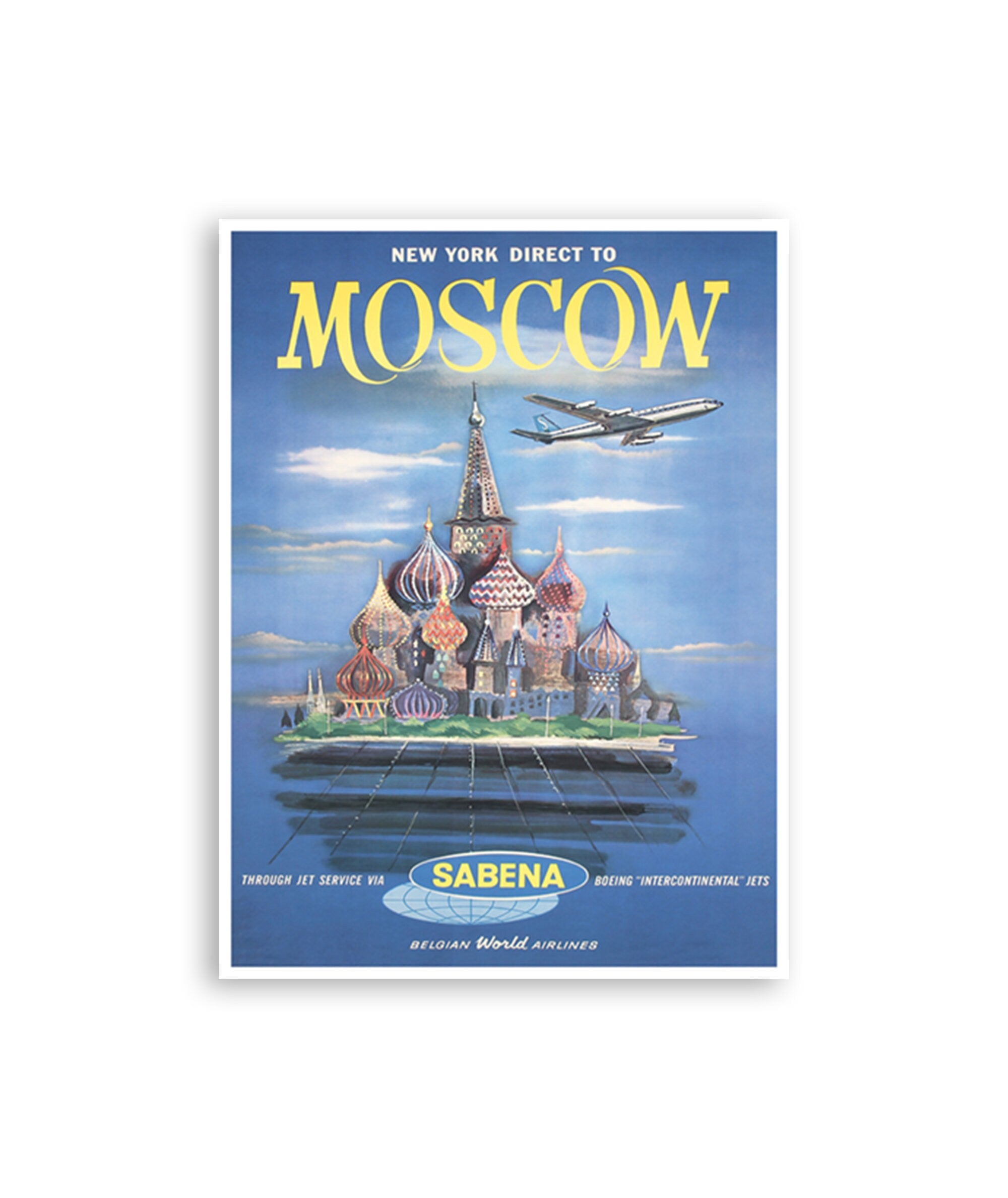 Moscow Travel Art Russia Poster Print Home Decor (XR3972)