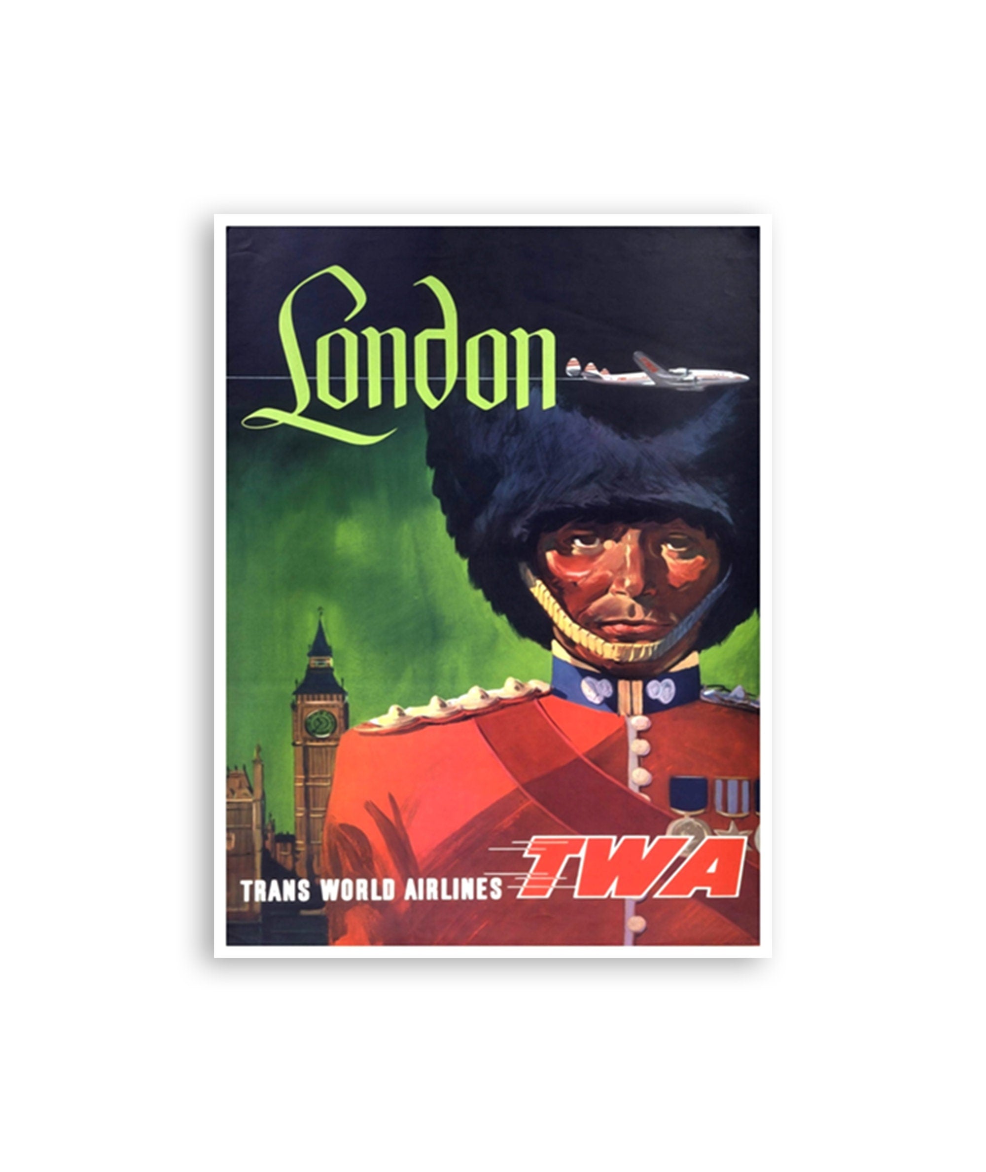 Britain Travel Poster British Art Home Decor Print (TR77)