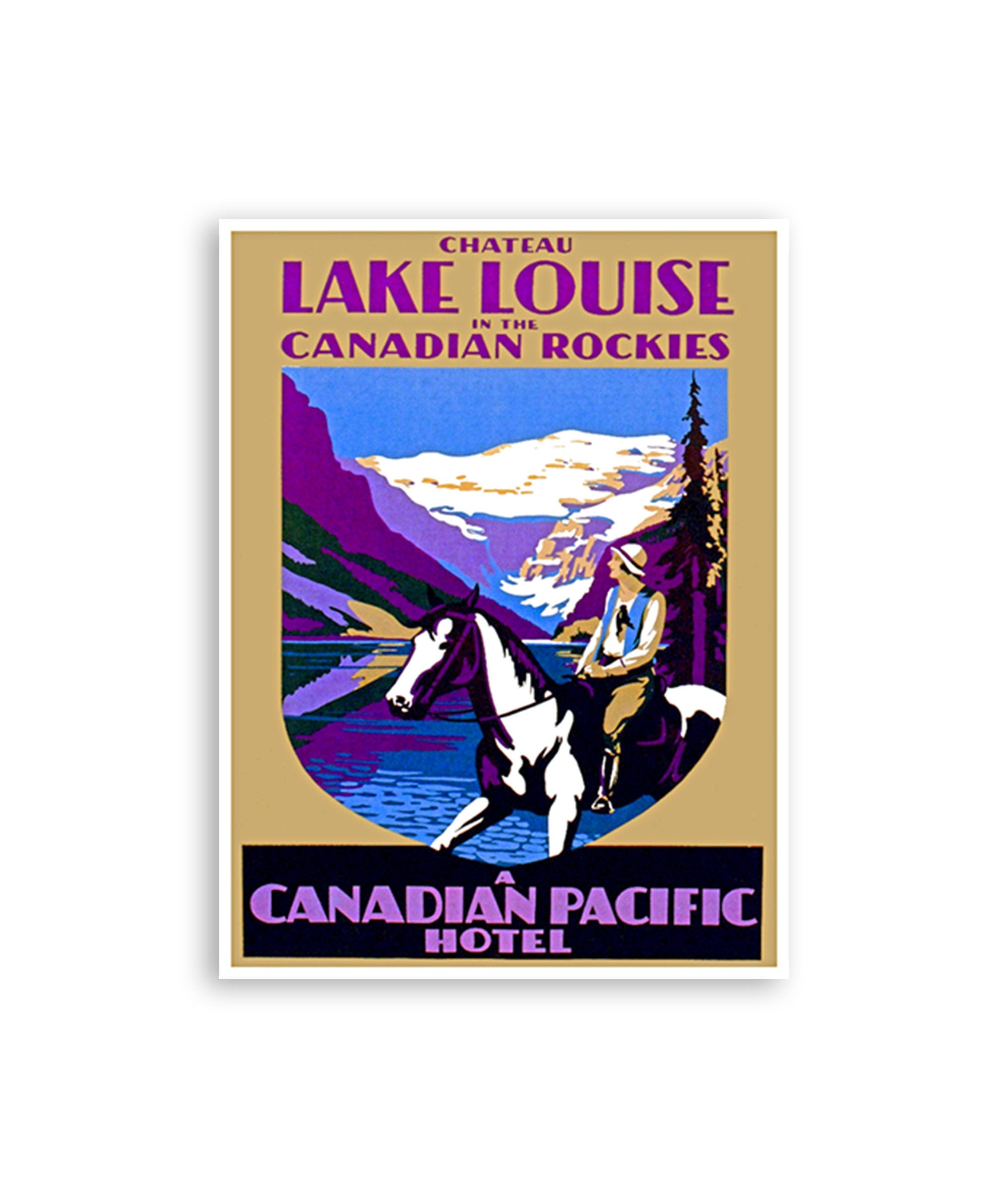 Travel Art Canada Print Poster Canadian Vintage Home Decor (XR100)