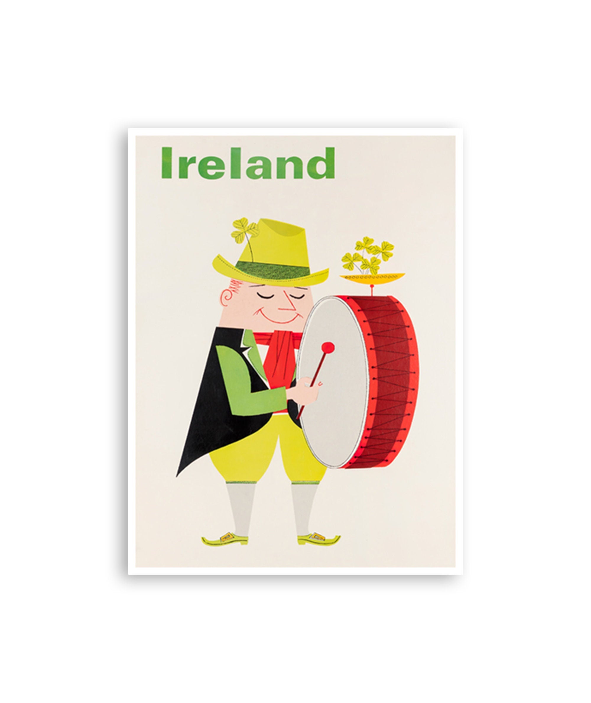 Ireland Travel Poster Irish Kids Room Decor Wall Art Print (XR4366)
