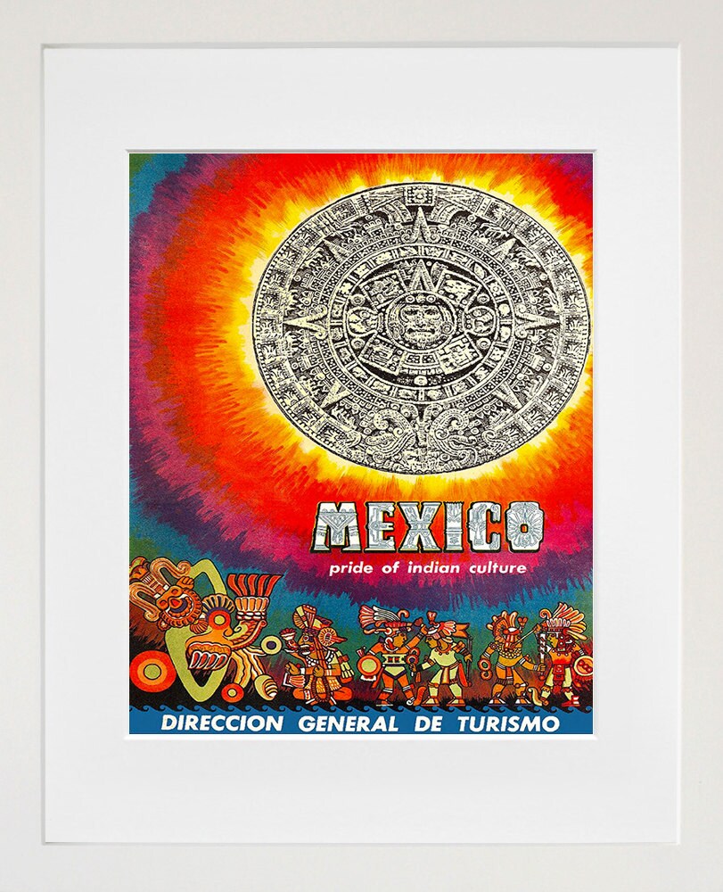 Art Mexico Tourism Advertising Travel Poster (TR11)