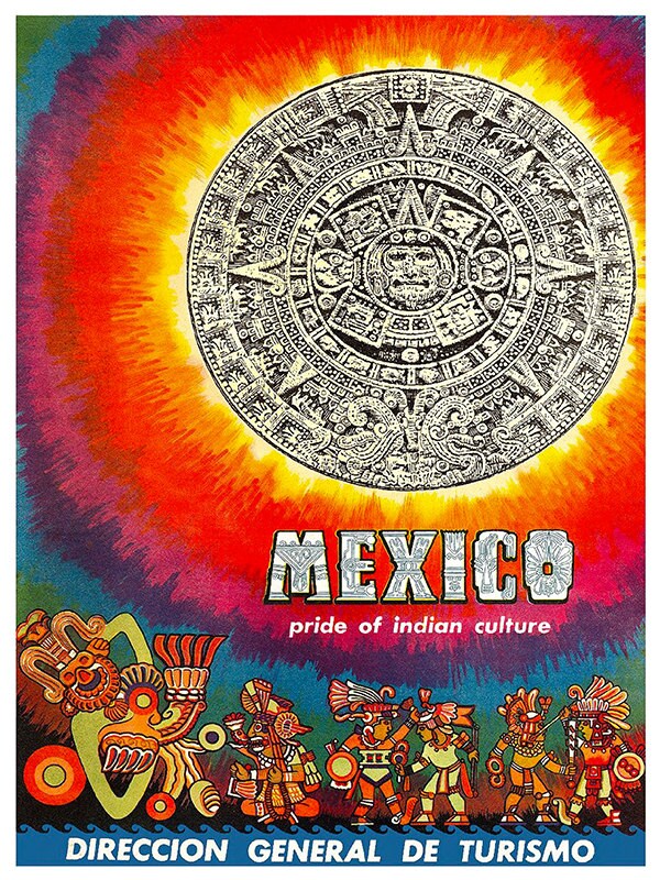 Art Mexico Tourism Advertising Travel Poster (TR11)