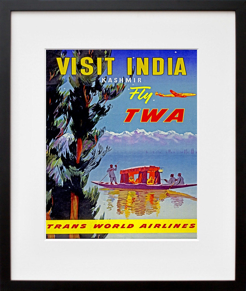India Art Wall Print Travel Poster (TR48)
