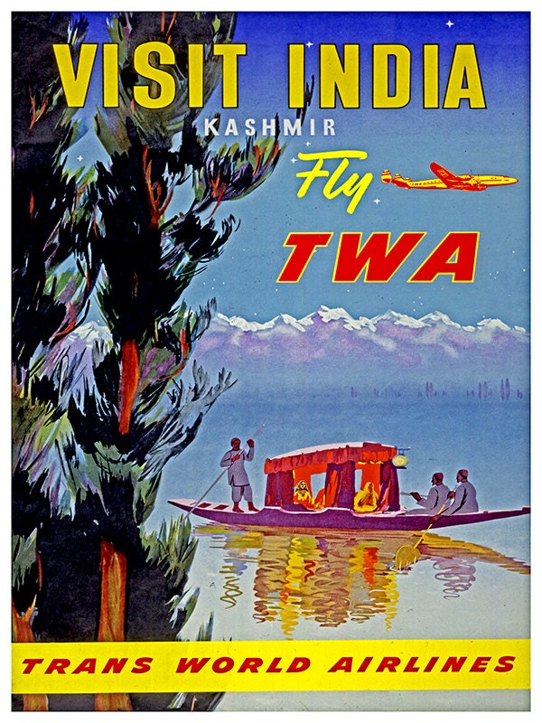 India Art Wall Print Travel Poster (TR48)