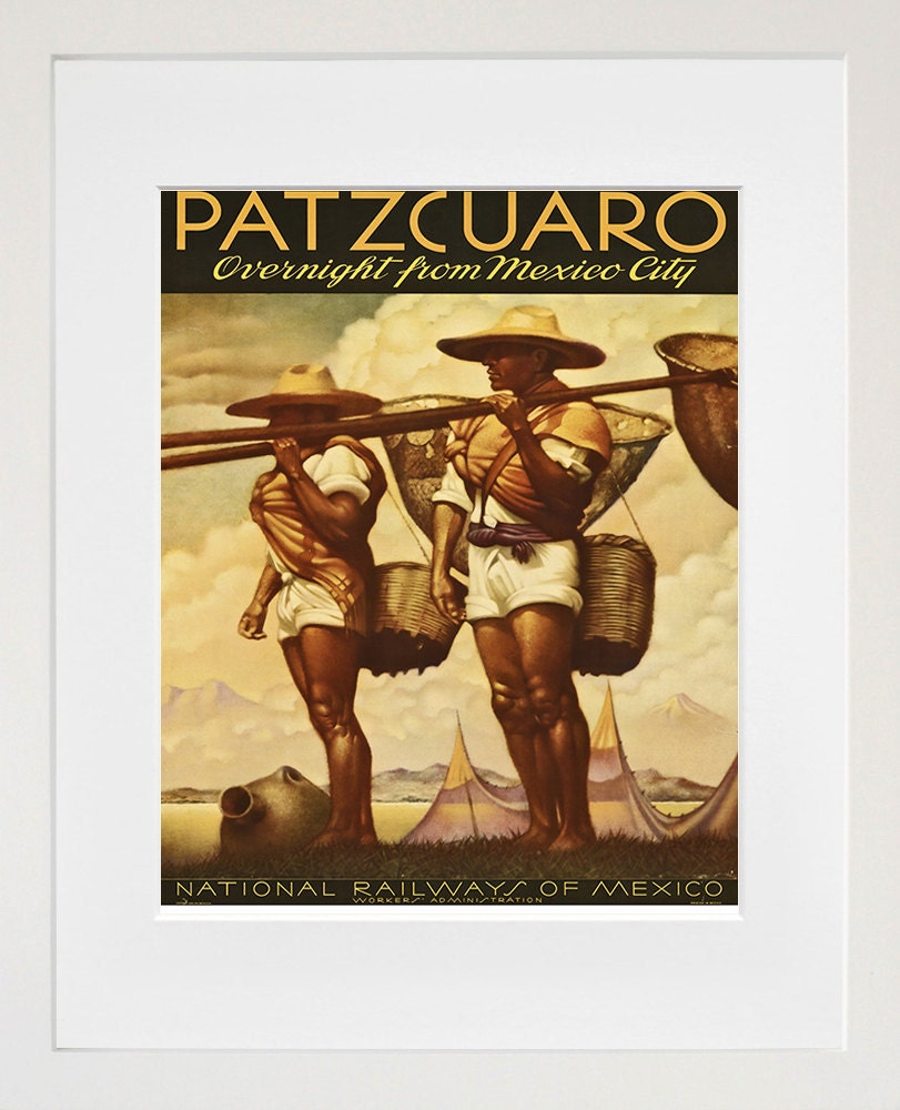 Mexico Poster Travel Art Print Home Decor (TR66)