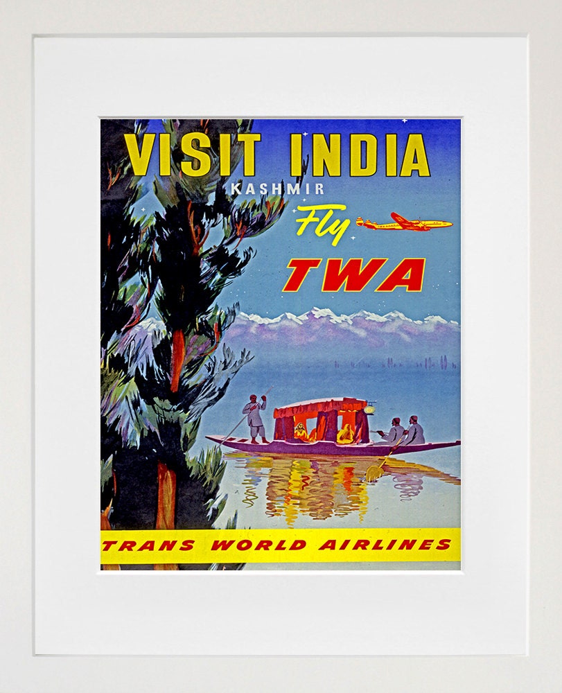 India Art Wall Print Travel Poster (TR48)