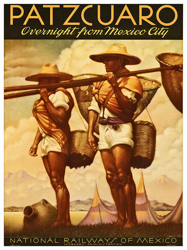 Mexico Poster Travel Art Print Home Decor (TR66)