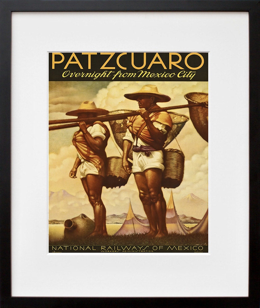 Mexico Poster Travel Art Print Home Decor (TR66)