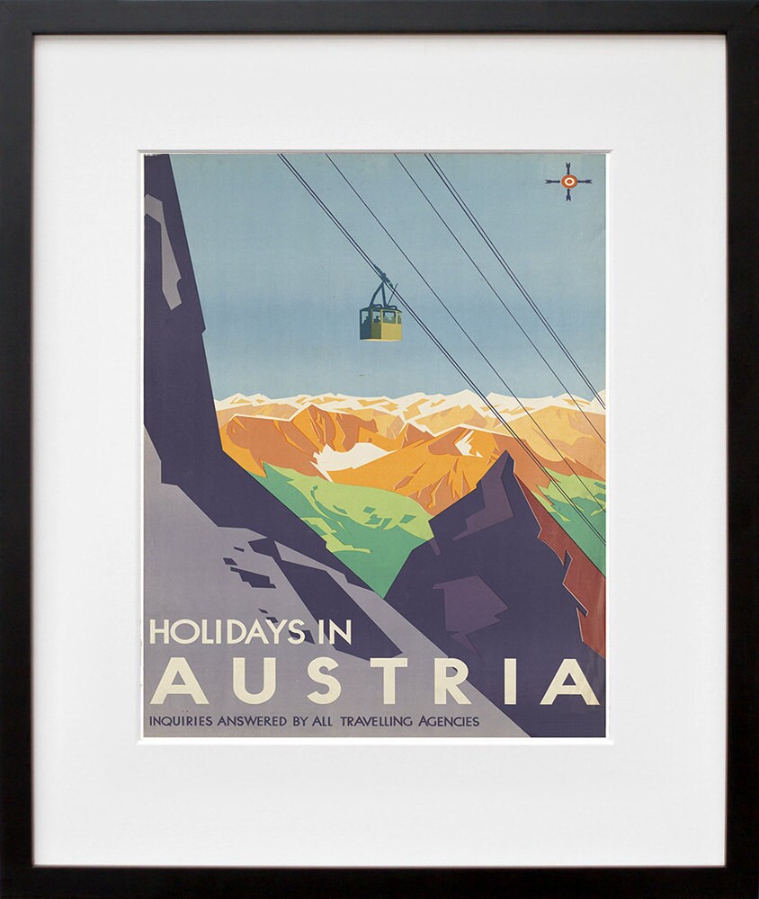 Austria Travel Art