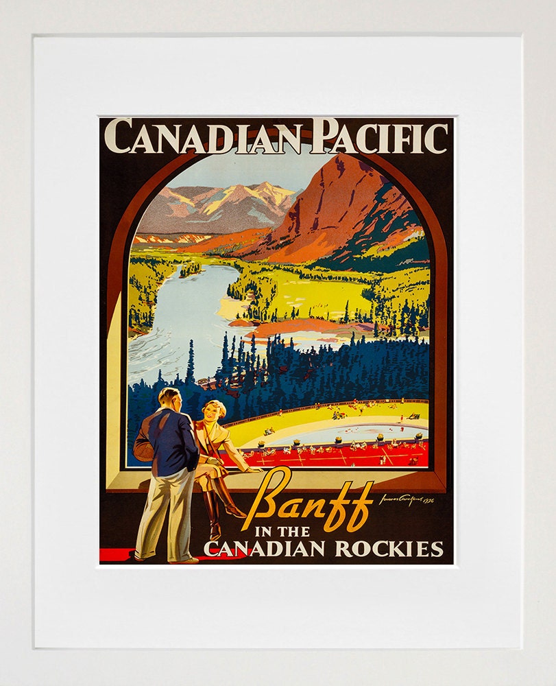 Banff Travel Poster