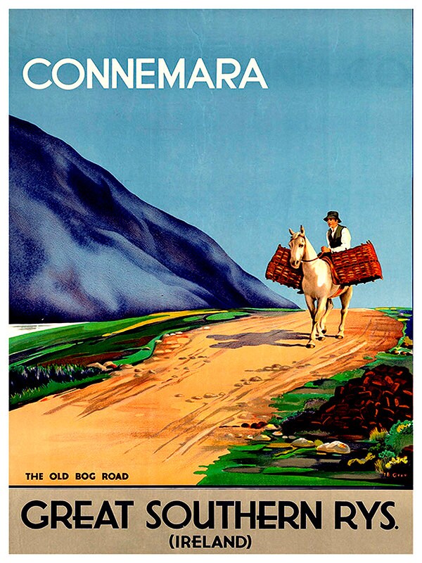Ireland Art Print Irish Travel Home Decor Poster (ZT263)