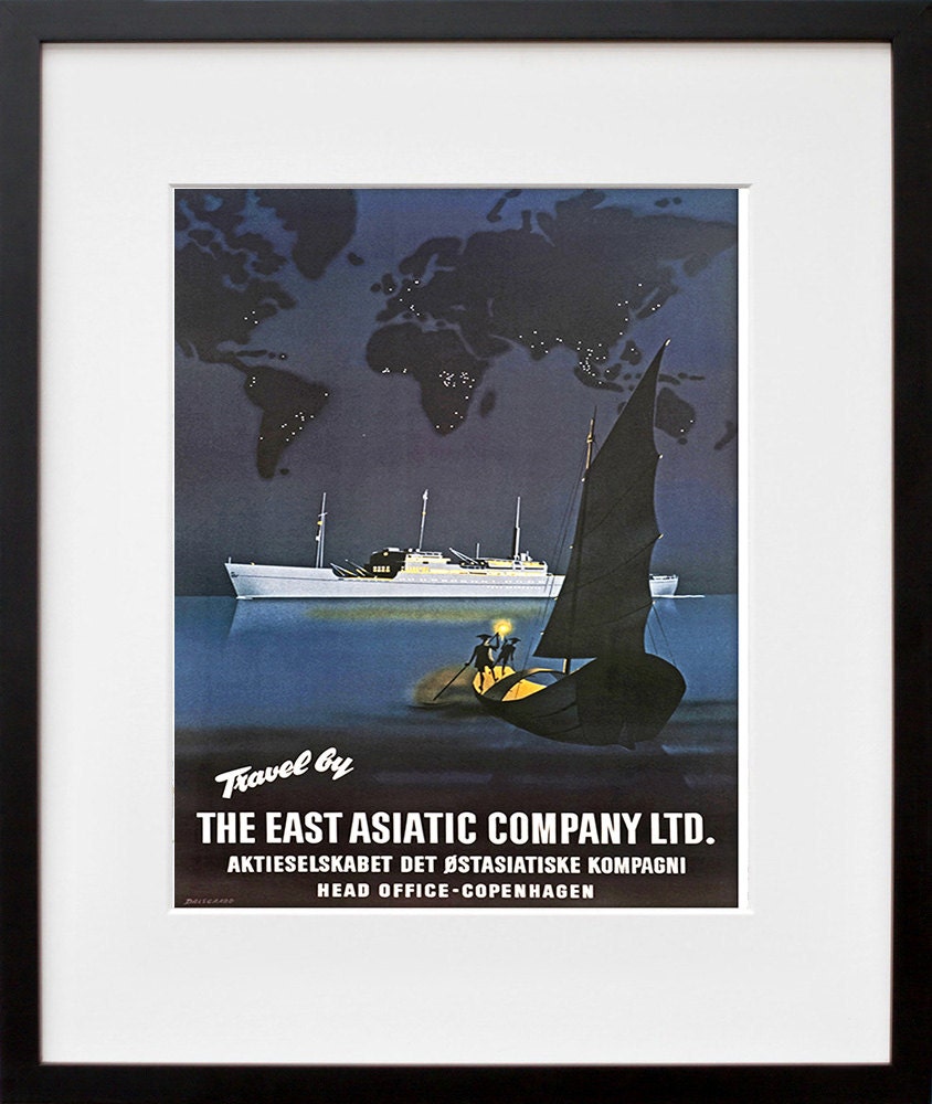 Cruise Line Travel Art Print Home Decor (ZT301)