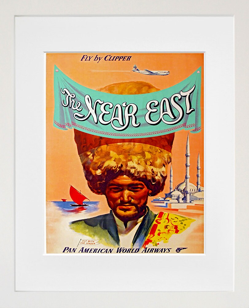 Mid Eastern Travel Art Print Home Decor (ZT326)