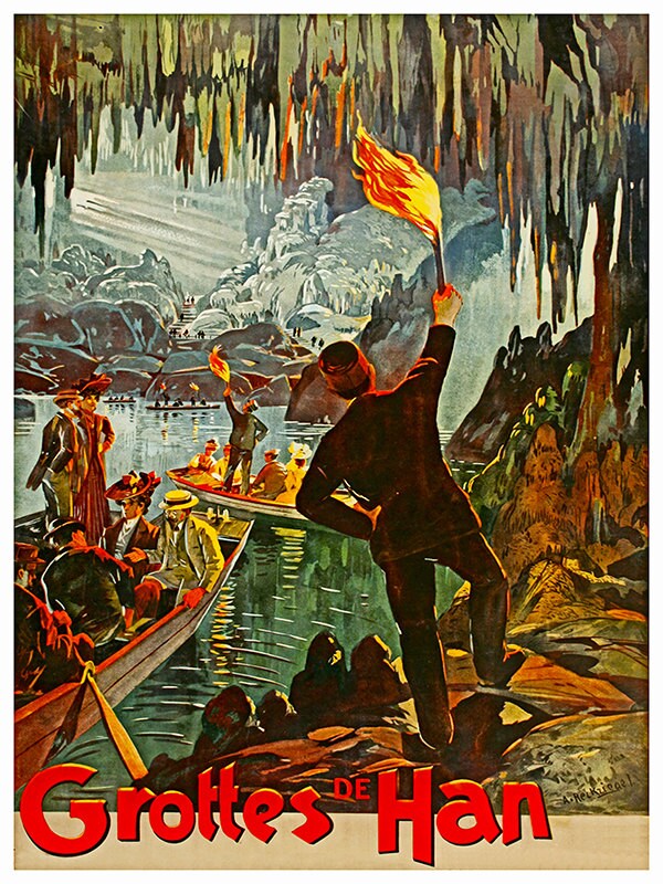 Belgium Travel Art Print Belgian Home Decor (ZT256)