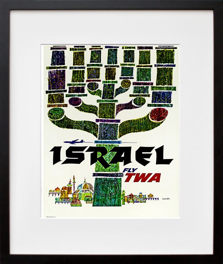 Israel Travel Poster Print Wall Art (ZT314)
