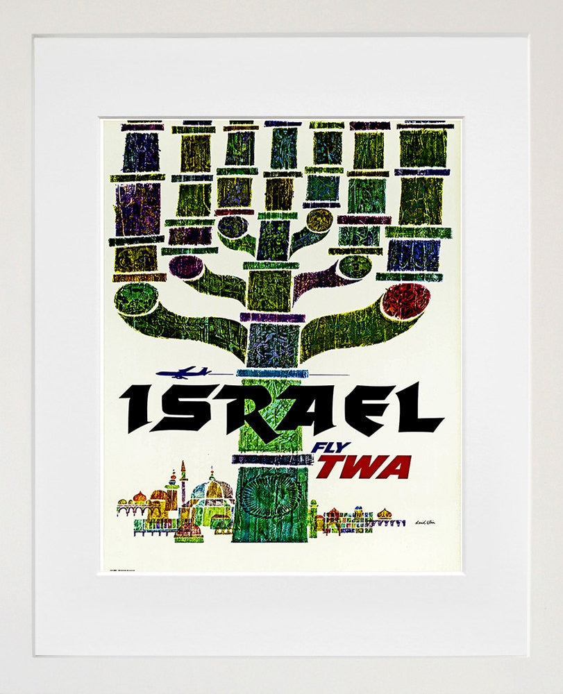 Israel Travel Poster Print Wall Art (ZT314)