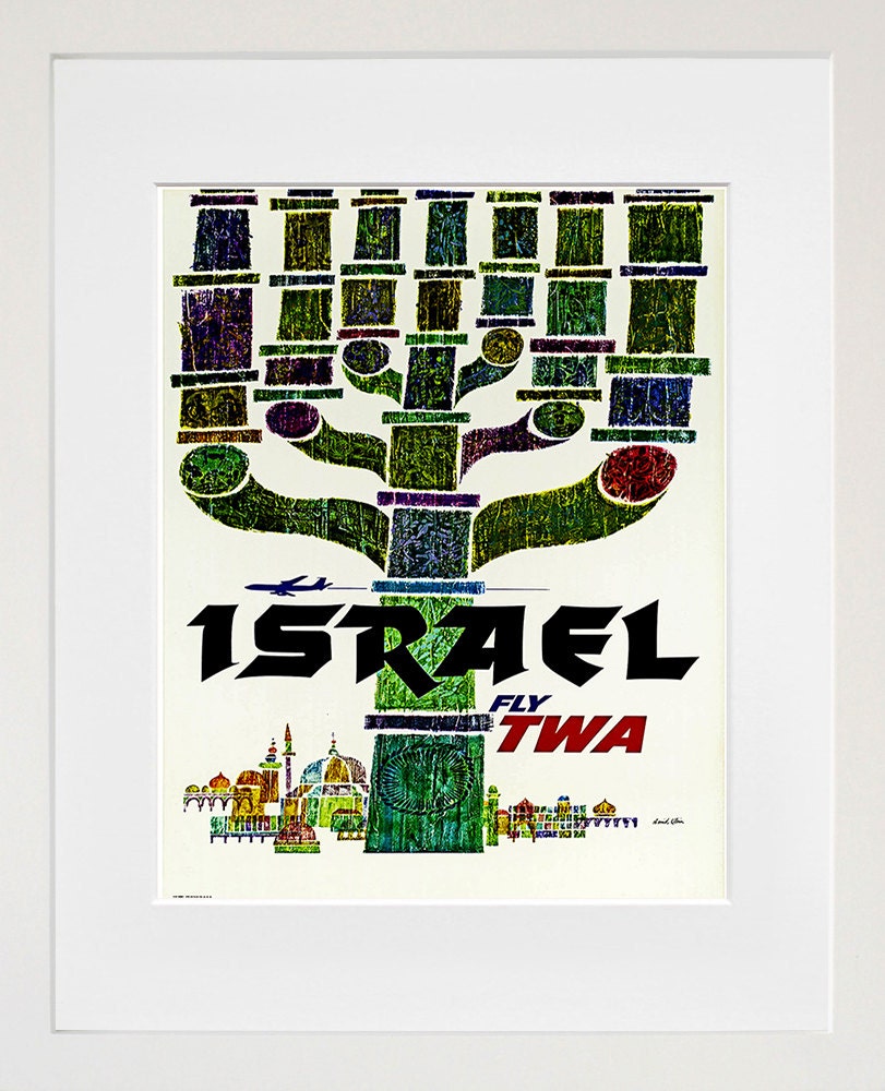 Israel Travel Print Poster Wall Art (ZT314)