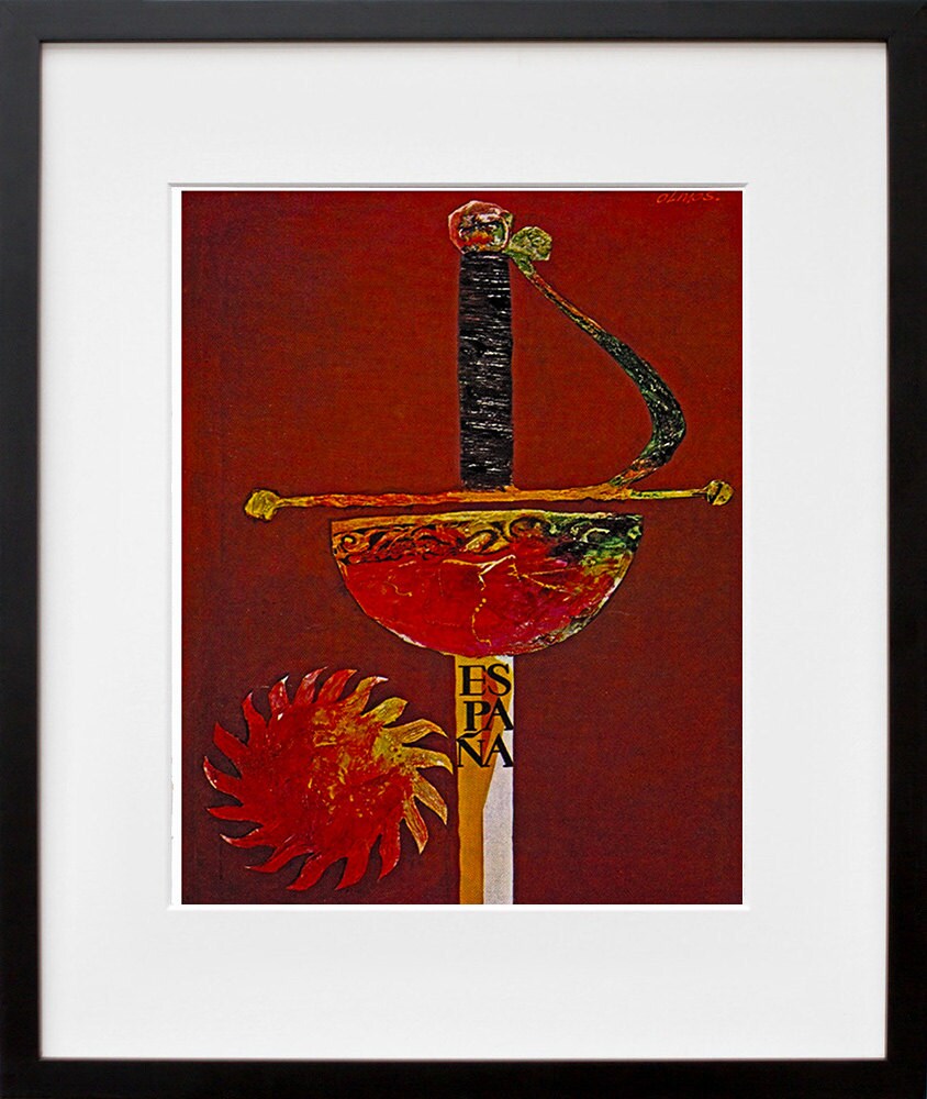 Spain Travel Art Poster Print Spanish Wall Decor (XR134)