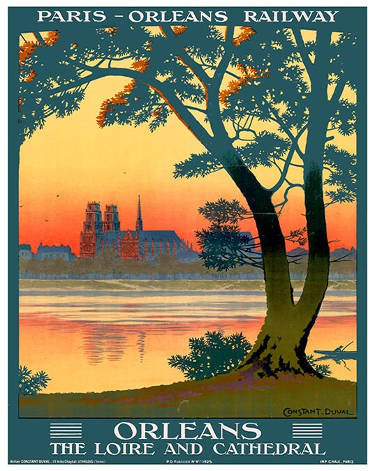 French Travel Poster France Art Print Home Decor (XR174)