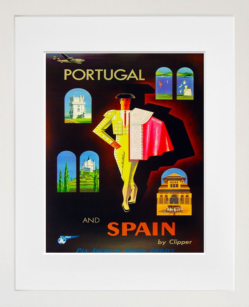 Matador Spain Wall Art Spanish Print Travel Poster Home Decor (ZT668)