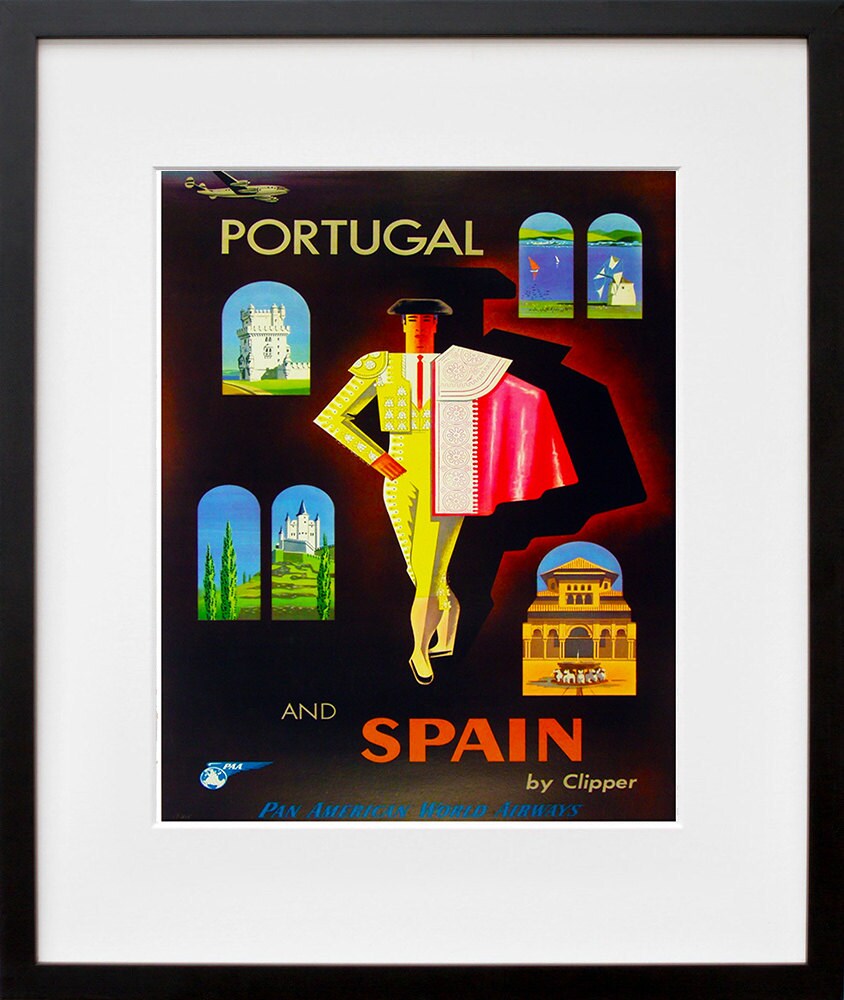 Matador Spain Wall Art Spanish Print Travel Poster Home Decor (ZT668)