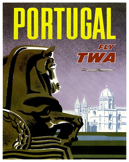 Portugal Art Wall Decor Retro Travel Poster (ZT585)