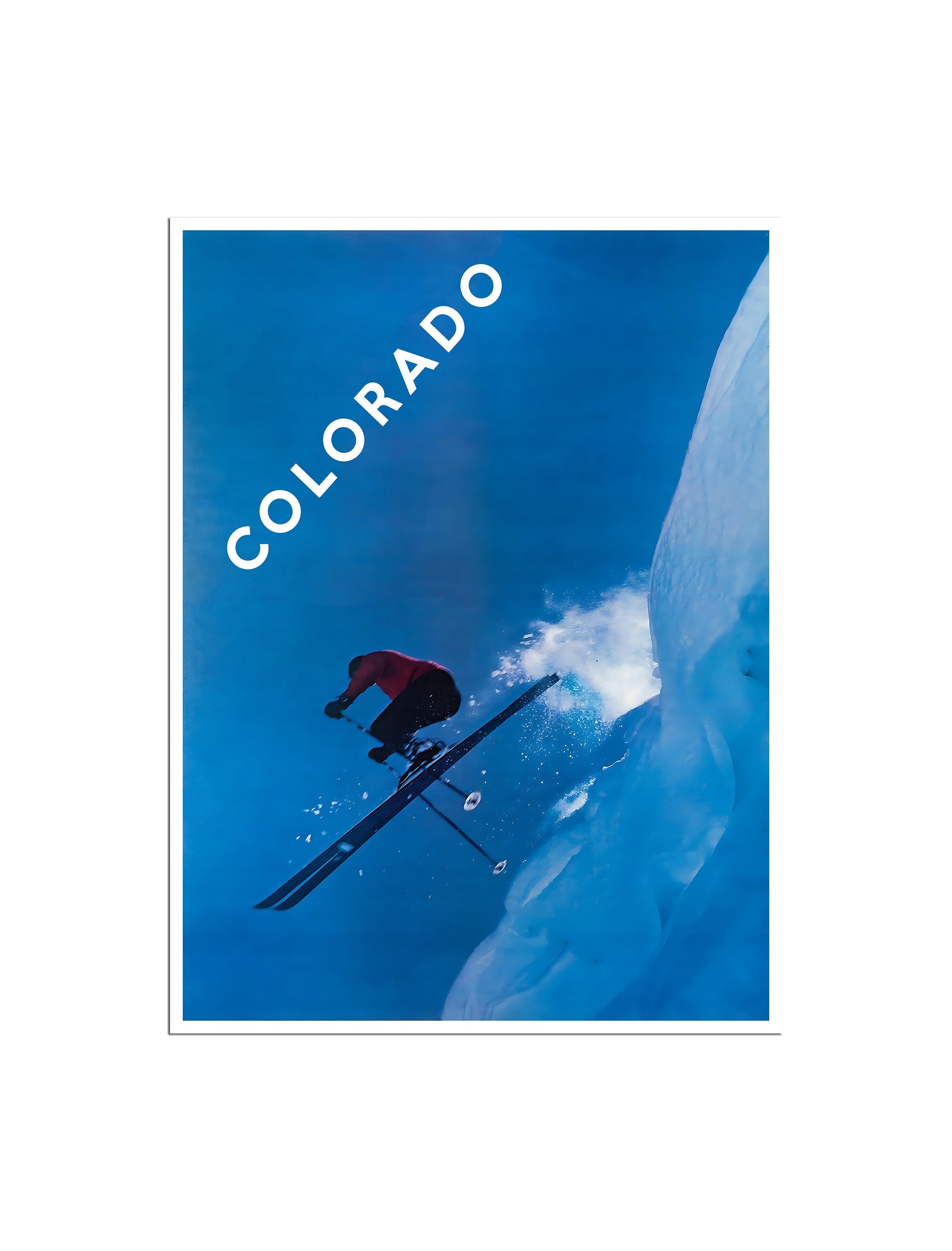 Colorado Ski Poster Vintage Skiing Art Retro Print (H1607)