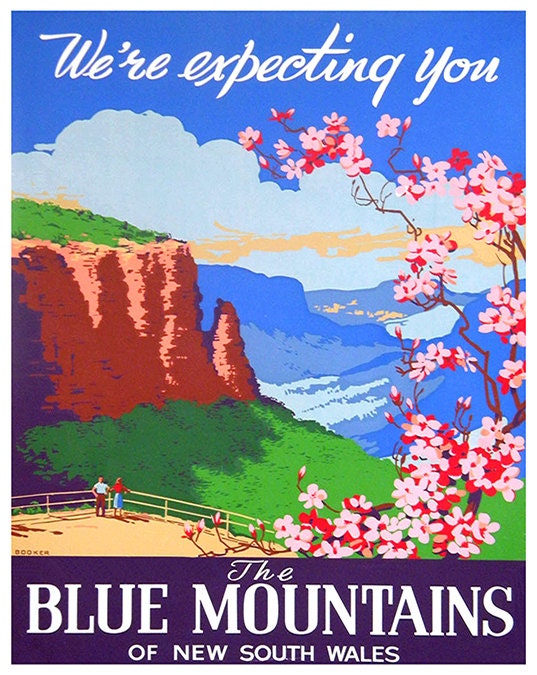 Australia Travel Poster Vintage Art Sign Retro Print (XR362)